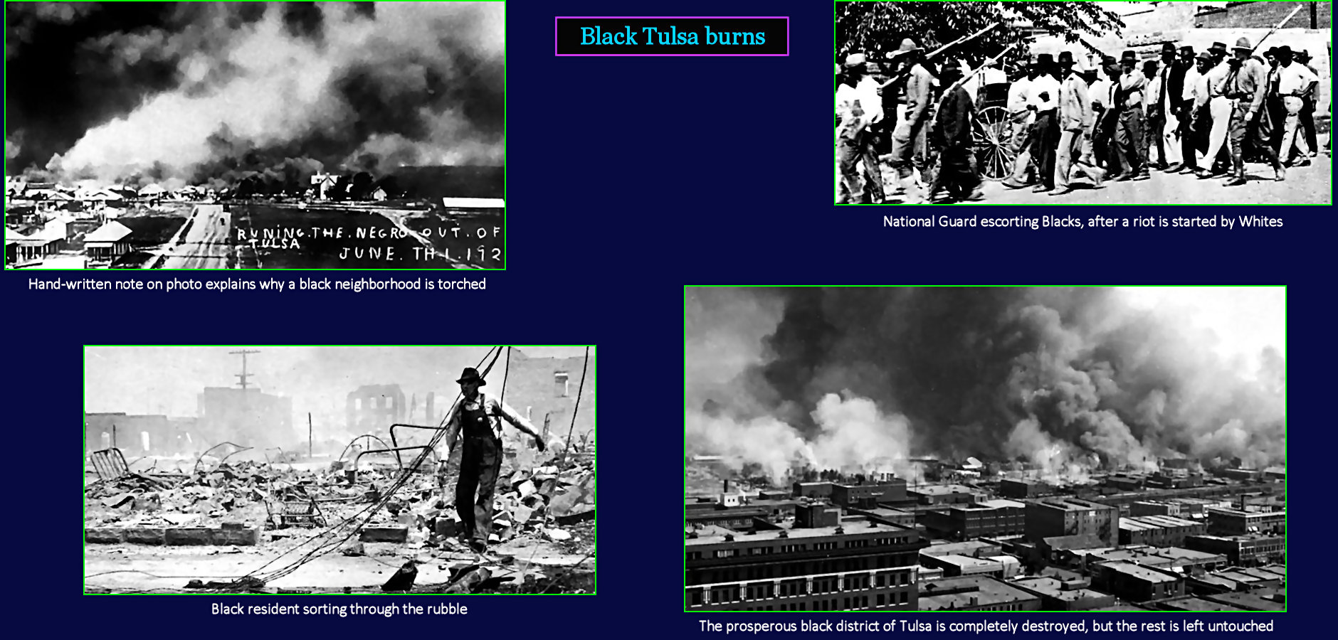 Tulsa race riot, 1921
